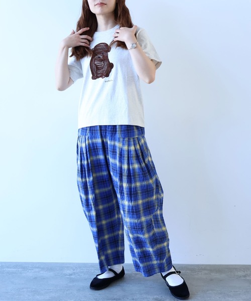 △CHECK balloon パンツ（その他パンツ）｜bulle de savon