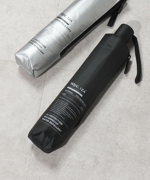 GLOBAL WORK(グローバルワーク)の「自動開閉/晴雨兼用傘/284032(折りたたみ傘・メンズ・グレー系その他/ブラック/ライトグレー/グレー/オフホワイト・FREE)」の2枚目の写真