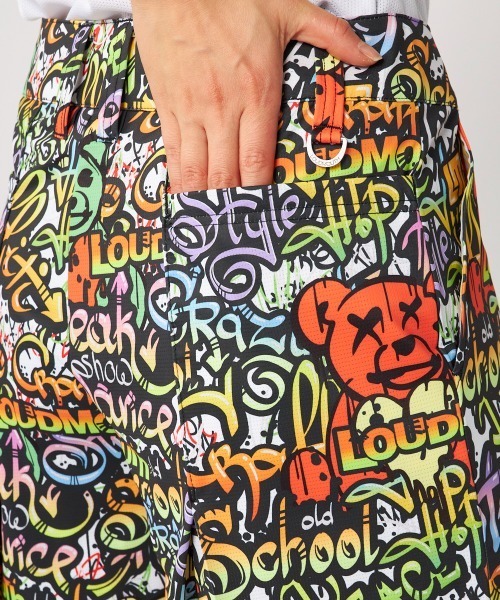 Loudmouth（ラウドマウス）の「LOUDMOUTH/ラウドマウス ゴルフウェア ブランド ロゴ エコ メッシュ キュロット風 ショートパンツ 吸汗速乾 UVカット 接触冷感 遮熱 ストレッチ リサイクル糸（その他パンツ・レディース・その他1/その他2/その他3/その他4・M/L/LL）」の22枚目の写真