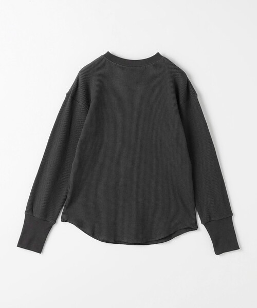 CITEN(シテン)の「<CITEN>エッセンシャルワッフルロンT(Tシャツ/カットソー・レディース・ダークグレー/ライトグレー/ピンク/オフホワイト・FREE)」の17枚目の写真