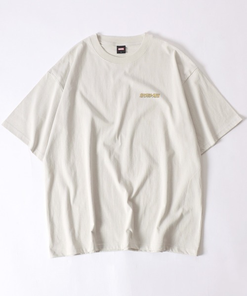 MARVEL（マーベル）の「Disney/ディズニー MARVEL/マーベル スパイダーマン･キャプテンアメリカ オーバーサイズ ピグメント風 ヴィンテージ加工 半袖Tシャツ/レディース メンズ（Tシャツ/カットソー・レディース・ホワイト系その他/ブラック系その他2/ブラック系その他/ホワイト系その他2/ホワイト系その他4/ブラック系その他3/ホワイト系その他3/ブラック系その他4・M/L/LL）」の13枚目の写真