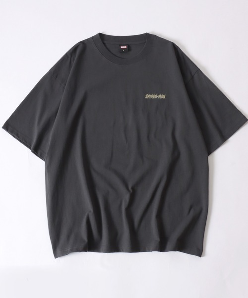 MARVEL（マーベル）の「Disney/ディズニー MARVEL/マーベル スパイダーマン･キャプテンアメリカ オーバーサイズ ピグメント風 ヴィンテージ加工 半袖Tシャツ/レディース メンズ（Tシャツ/カットソー・レディース・ホワイト系その他/ブラック系その他2/ブラック系その他/ホワイト系その他2/ホワイト系その他4/ブラック系その他3/ホワイト系その他3/ブラック系その他4・M/L/LL）」の15枚目の写真