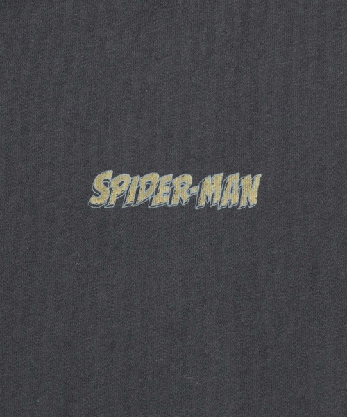MARVEL（マーベル）の「Disney/ディズニー MARVEL/マーベル スパイダーマン･キャプテンアメリカ オーバーサイズ ピグメント風 ヴィンテージ加工 半袖Tシャツ/レディース メンズ（Tシャツ/カットソー・レディース・ホワイト系その他/ブラック系その他2/ブラック系その他/ホワイト系その他2/ホワイト系その他4/ブラック系その他3/ホワイト系その他3/ブラック系その他4・M/L/LL）」の19枚目の写真