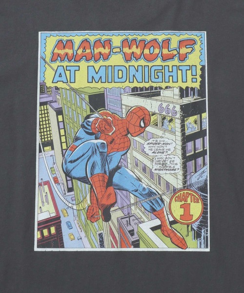 MARVEL（マーベル）の「Disney/ディズニー MARVEL/マーベル スパイダーマン･キャプテンアメリカ オーバーサイズ ピグメント風 ヴィンテージ加工 半袖Tシャツ/レディース メンズ（Tシャツ/カットソー・レディース・ホワイト系その他/ブラック系その他2/ブラック系その他/ホワイト系その他2/ホワイト系その他4/ブラック系その他3/ホワイト系その他3/ブラック系その他4・M/L/LL）」の22枚目の写真