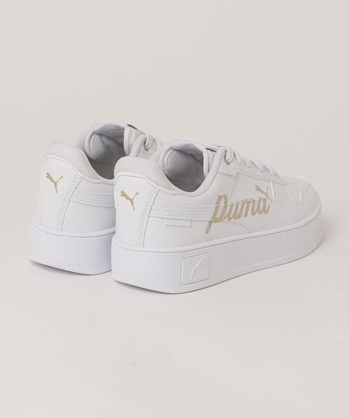 PUMA（プーマ）の「プーマ PUMA キャリーナ ストリート PUMA（スニーカー・レディース・ホワイト・23.0cm/23.5cm/24.0cm/24.5cm/25.0cm/25.5cm/26.0cm）」の2枚目の写真