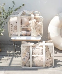 c.u.l | PVC 大容量 クリアバック トートバッグ cula1139(トートバッグ)