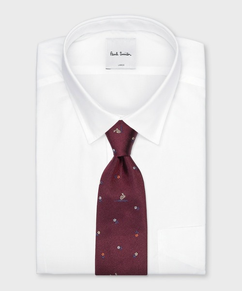 ポールスミス ジャケット パンツ Red Pony シャツ ネクタイ 120cm Wild Rabbit” タイ【150050 552MI】（ネクタイ）｜Paul Smith