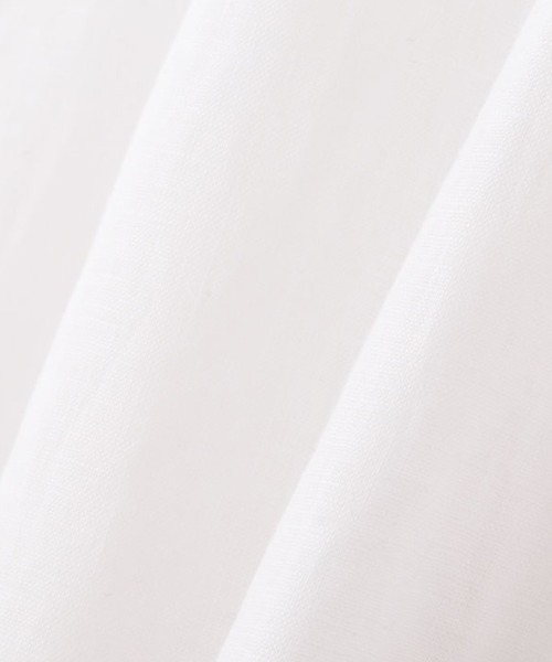 ETRE TOKYO（エトレトウキョウ）の「【ZOZO限定カラー】リネンカーブシルエットベスト（ベスト・レディース・ブラック/ホワイト/ブラウン・FREE）」の8枚目の写真