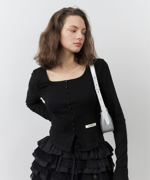☆送料・関税込☆CITYBREEZE★WOOL TENCEL U-NECK T-SHIRTS★ CITYBREEZE（シティブリーズ）の「WOOL TENCEL U-NECK T-SHITRS