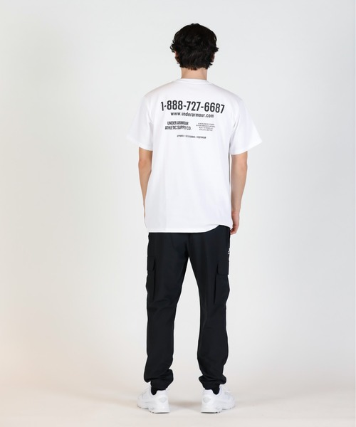 UNDER ARMOUR(アンダーアーマー)の「UAヘビーウエイト グラフィック ショートスリーブ Tシャツ(ライフスタイル/メンズ)(Tシャツ/カットソー・メンズ・ホワイト・M/XL/3XL/S/L/2XL)」の10枚目の写真