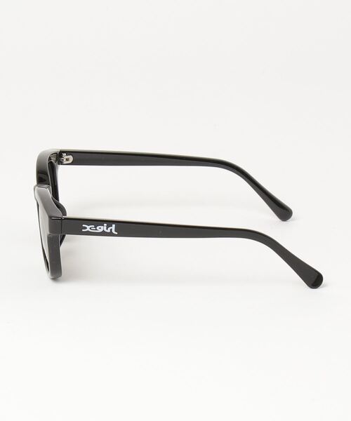 X-girl（エックスガール）の「MILLS LOGO WELLINGTON SUNGLASSES（サングラス・レディース・ブラック/ブラウン・ONE SIZE）」の8枚目の写真