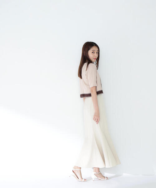 NATURAL BEAUTY BASIC(ナチュラルビューティーベーシック)の「◇ボトルネックバイカラーアンサンブル(カーディガン/ボレロ・レディース・ベージュ系その他/ブルー系その他6/ホワイト系その他・FREE)」の17枚目の写真