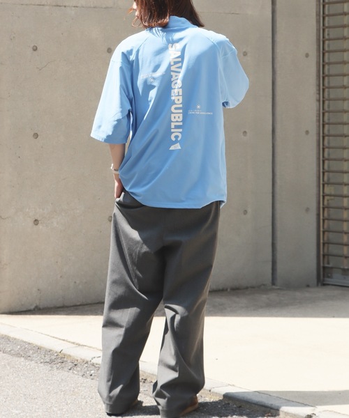 SALVAGE PUBLIC Kolepa グレー トレーナー　サイズL SALVAGE PUBLIC Kolepa/サルベージパブリックコレパ SURF