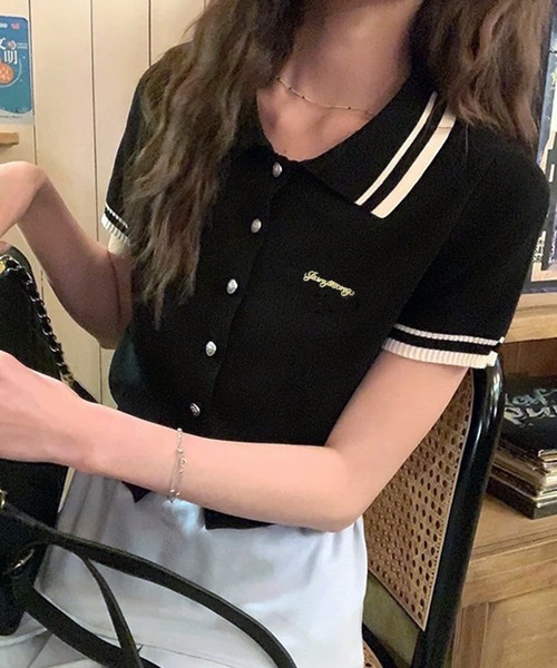 ✨海外ファッション✨ポロシャツ　ストリート　カジュアル　hiphop y2k ✨海外ファッション✨ポロシャツ ストリート カジュアル hiphop y2k