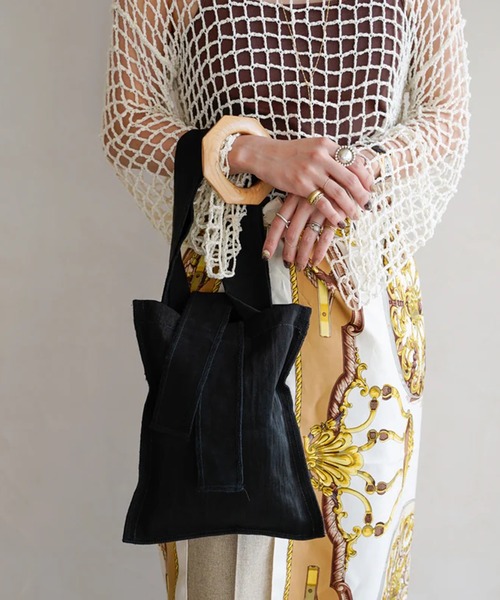 ITTI(イッチ)の「MARY INSIDE OUT TOTE - S / CERATO BRIGHT(トートバッグ・メンズ・ブラック/ブラウン・FREE)」の5枚目の写真