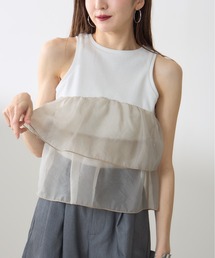 タンクトップ（ホワイト/白色系・フリル）ファッション通販 - ZOZOTOWN