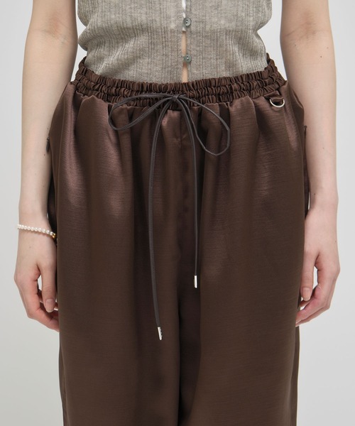 louren ローレン　shantung easy pants shantung easy pants – louren store