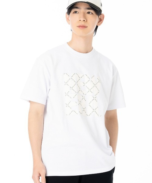 ニューエラ 半袖Tシャツ モノグラム柄 ONSPOTZ別注（Tシャツ