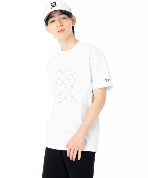 ニューエラ 半袖Tシャツ モノグラム柄 ONSPOTZ別注（Tシャツ