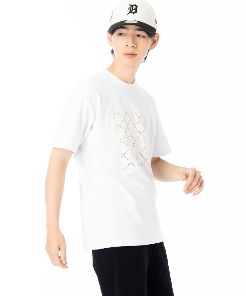 ニューエラ 半袖Tシャツ モノグラム柄 ONSPOTZ別注（Tシャツ