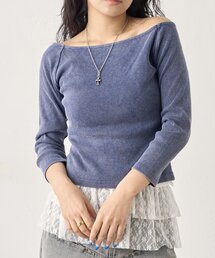 Who's WhogallerＧジャンと、フーズフーギャラリーミニ丈トップス WHO'S WHO gallery｜フーズフーギャラリーのTシャツ/カットソー
