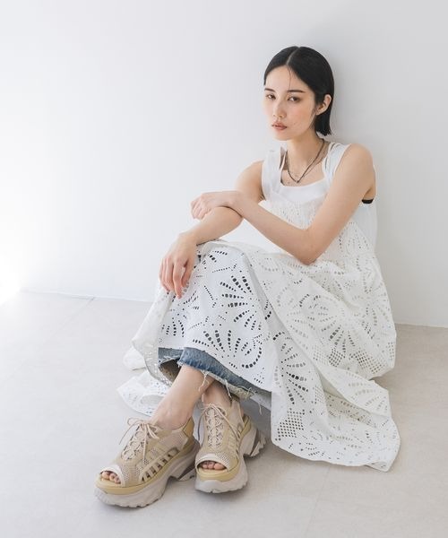 JEANASIS ワンピース Sunday Dress Lace/532509 : ZOZOTOWN