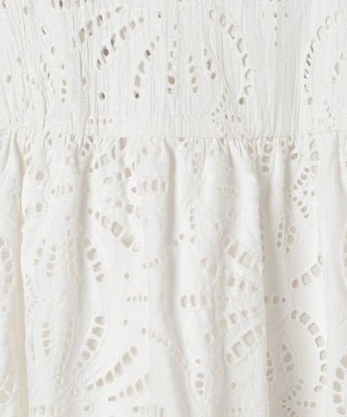 JEANASIS（ジーナシス）の「Sunday Dress Lace/532509（ワンピース・レディース・ブラック/ホワイト・FREE）」の6枚目の写真