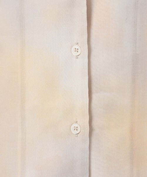 BAYFLOW（ベイフロー）の「ニュアンスパターン半袖シャツ（シャツ/ブラウス・レディース・グレー/イエロー/ピンク・FREE）」の16枚目の写真