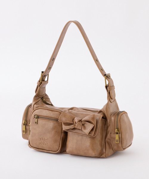 セール】リボンポケット付きショルダーバッグ（ショルダーバッグ