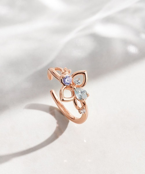 大人気!! Canal 4℃ シルバー フラワーモチーフ カフリング Early Summer Collection】 シルバー フラワー カフリング