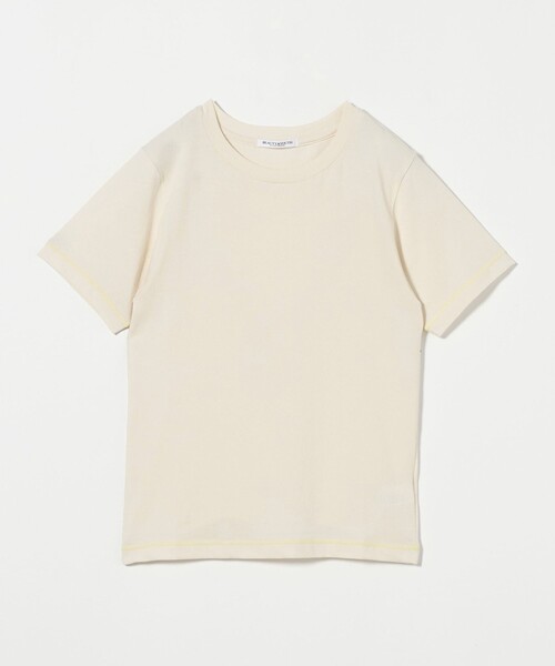BEAUTY&YOUTH UNITED ARROWS（ビューティーアンドユースユナイテッドアローズ）の「ステッチ コンパクト Tシャツ（Tシャツ/カットソー・レディース・オリーブ/オフホワイト/モカ・FREE）」の15枚目の写真