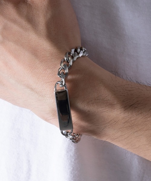 MAISON CLUB（メゾンクラブ）の「【MAISON CLUB】選べるバリエーション メタルブレスレット KNF-TP（ブレスレット・メンズ・シルバー系その他5/シルバー系その他4/シルバー系その他3/シルバー系1/シルバー系その他/シルバー系その他7/シルバー系その他6・FREE）」の12枚目の写真