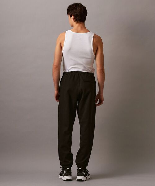 Calvin Klein（カルバン・クライン）の「ダブルニット ジョガーパンツ（スウェットパンツ・メンズ・ベージュ/ブラック・M/S/XS）」の6枚目の写真