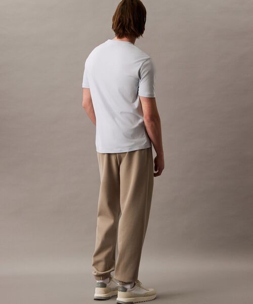 Calvin Klein（カルバン・クライン）の「ダブルニット ジョガーパンツ（スウェットパンツ・メンズ・ベージュ/ブラック・M/S/XS）」の18枚目の写真