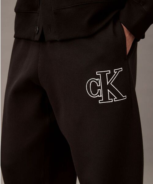 セール】ダブルニット ジョガーパンツ（スウェットパンツ）｜Calvin