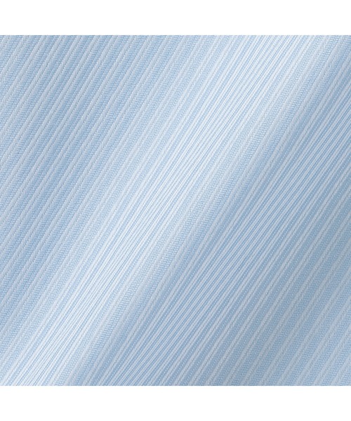 TOKYO SHIRTS（トウキョウシャツ）の「【超形態安定】 形態安定ノーアイロン レギュラー 7分袖ビジネスワイシャツ（ビジネスシャツ・レディース・サックスブルー・S/M/L/LL/XL）」の5枚目の写真