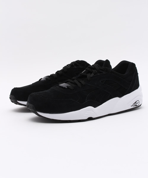 PUMA（プーマ）の「PUMA  プーマAllOver Suede             （スニーカー・メンズ・ブラック/レッド/その他31・26.0cm/27.0cm）」の2枚目の写真