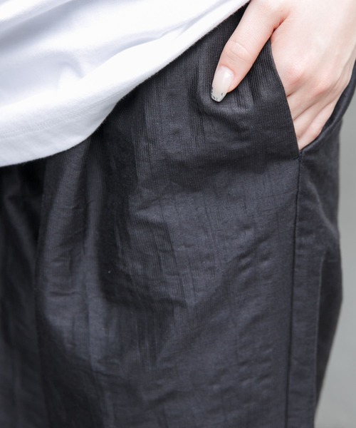 FORK&SPOON(フォークアンドスプーン)の「FORK&SPOON リネンワッシャーパンツ(その他パンツ・レディース・ブラック系その他/ホワイト系その他・1/2)」の9枚目の写真