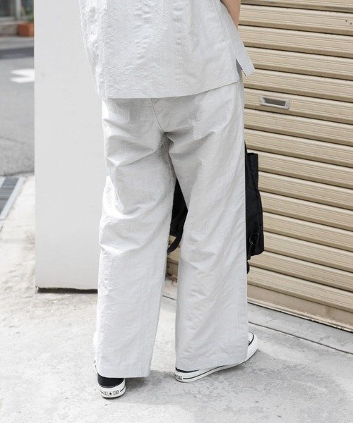 FORK&SPOON(フォークアンドスプーン)の「FORK&SPOON リネンワッシャーパンツ(その他パンツ・レディース・ブラック系その他/ホワイト系その他・1/2)」の14枚目の写真