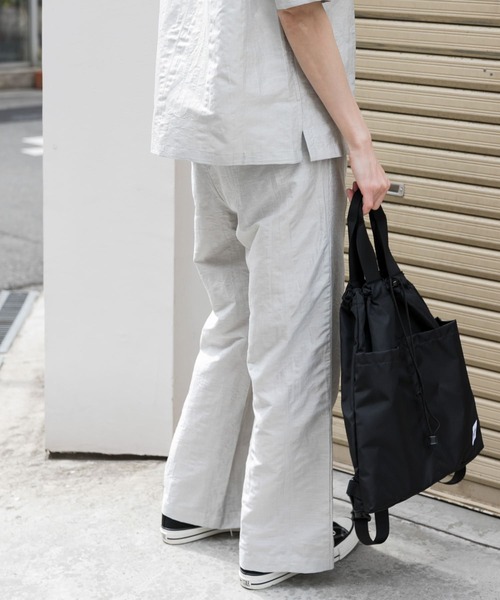 FORK&SPOON(フォークアンドスプーン)の「FORK&SPOON リネンワッシャーパンツ(その他パンツ・レディース・ブラック系その他/ホワイト系その他・1/2)」の15枚目の写真