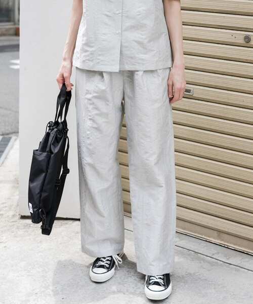 FORK&SPOON(フォークアンドスプーン)の「FORK&SPOON リネンワッシャーパンツ(その他パンツ・レディース・ブラック系その他/ホワイト系その他・1/2)」の16枚目の写真