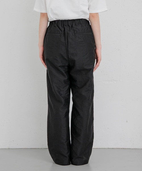 FORK&SPOON(フォークアンドスプーン)の「FORK&SPOON リネンワッシャーパンツ(その他パンツ・レディース・ブラック系その他/ホワイト系その他・1/2)」の19枚目の写真