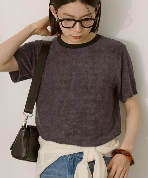 パイルリンガーTシャツ BEAUTY&YOUTH UNITED ARROWS（ビューティーアンドユース