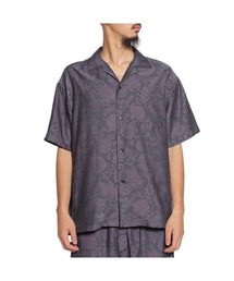 CALEE ヘビ　レーヨンシャツ ALLOVER SNAKE PATTERN SH <EXCLUSIVE>（シャツ/ブラウス