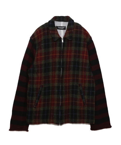 UNDERCOVER（アンダーカバー）の「UC2E4214（ブルゾン・メンズ・カーキ/ボルドー・3/2/4）」の2枚目の写真