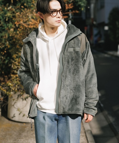 ROOPTOKYO（ループトウキョウ）の「UNITED GEN 3 FLEECE JKT フリースジャケット（ミリタリージャケット・レディース・カーキ・XL）」の4枚目の写真