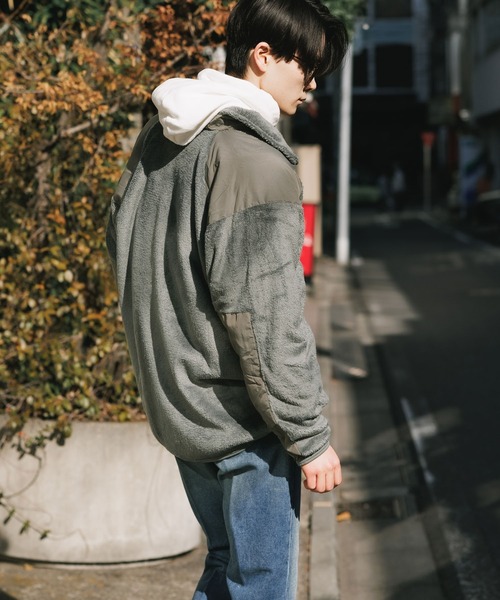 ROOPTOKYO（ループトウキョウ）の「UNITED GEN 3 FLEECE JKT フリースジャケット（ミリタリージャケット・レディース・カーキ・XL）」の5枚目の写真
