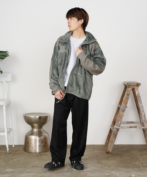 ROOPTOKYO（ループトウキョウ）の「UNITED GEN 3 FLEECE JKT フリースジャケット（ミリタリージャケット・レディース・カーキ・XL）」の10枚目の写真