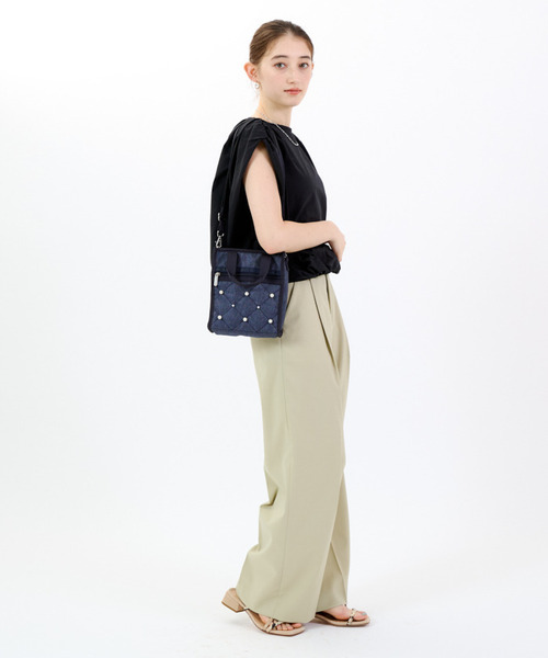 希少　LeSportsac MINI N/S TOTE W/ PEARLS MINI N/S TOTE W/ PEARLS/スターライトパール / LeSportsac