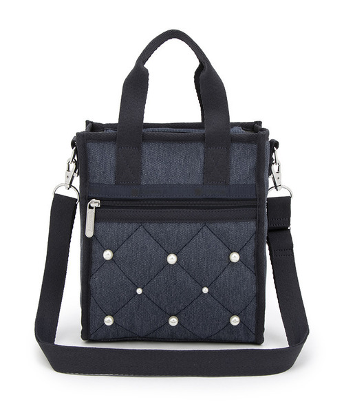 パールバック MINI N/S TOTE W/ PEARLS トワイライトパール（ショルダーバッグ